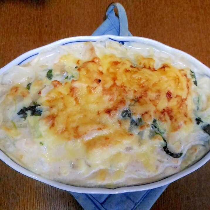 鶏肉と水菜のドリア レシピ 作り方 By ねあっっ 楽天レシピ 鶏肉と水菜のドリア レシピ 作り方 By ねあっっ 楽天レシピ